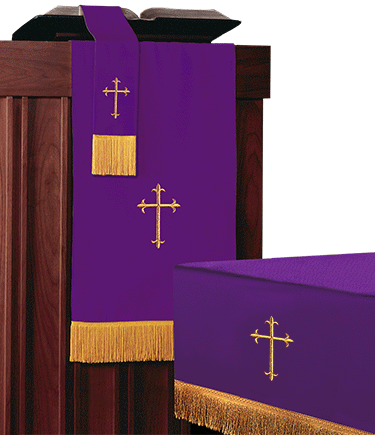 Parament Rack - 3 Piece Reversible Parament Set