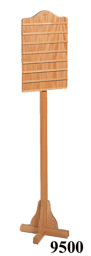 9500 Hymn Board