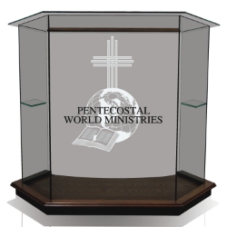 Pulpit - Clear Glass