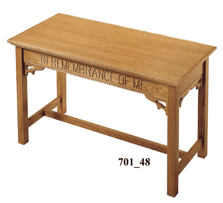 700 Modified Gothic Communion Table